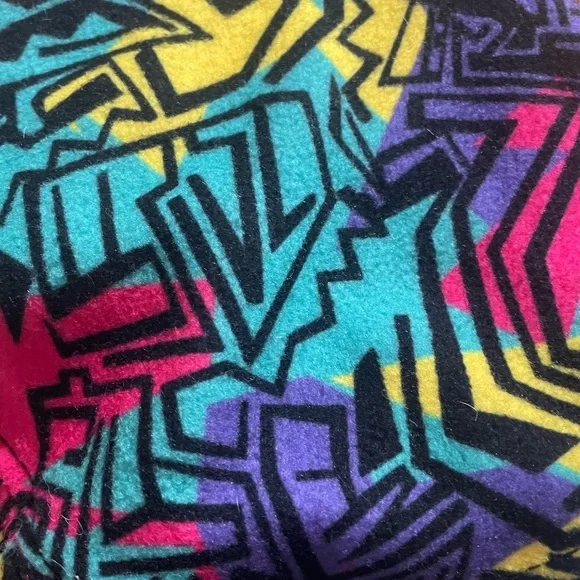 Empyre Fun 70s Inspired Colorful Bucket Hat Reversible Abstract Art Geometric - Picture 3 of 7